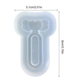 Quicksand Resin Casting Mold Crystal Silicone Epoxy Pendant Keychain