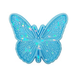 Silicone Light Shadow Keychain Moulds Hole Keyring Pendant Crafts