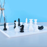 Chessboard Silicone Mold for Epoxy Resin Casting