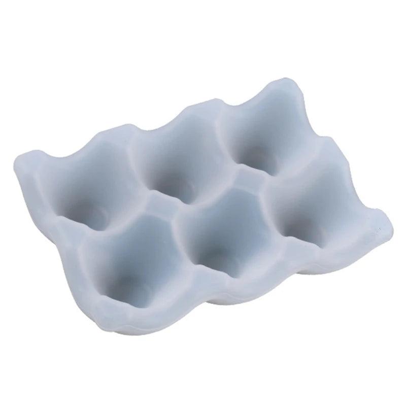 Egg Holder Tray Resin Molds - Storage Rack Mold - Egg Holes Tray Mold