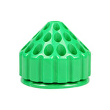 360 Rotary Engraving Tool Grinding Head Needle Storage Box Stainless Steel Base