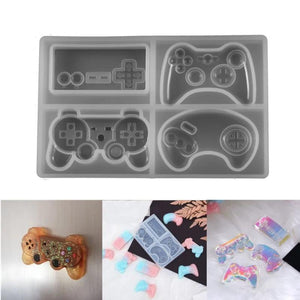 Gamepad Silicone Molds Epoxy Resin Mold for DIY Keychain Jewelry Making
