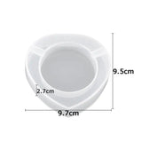 DIY Resin Mold Ashtray UV Epoxy Silicone Mold Home Decor Craft