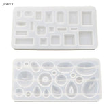 Crystal Epoxy Pendant Mold Mirror Resin Molds Gypsum Necklace Accessories