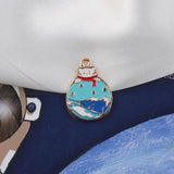 10pcs Star Space Astronaut Rocket Charms Jewelry Making