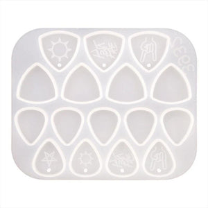 Guitar Picks Epoxy Resin Mold Storage Box