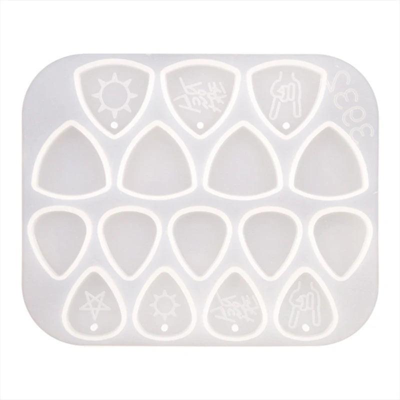 Guitar Picks Epoxy Resin Mold Storage Box