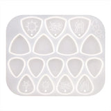 Guitar Picks Epoxy Resin Mold Storage Box