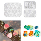 Guitar Picks Epoxy Resin Mold Storage Box