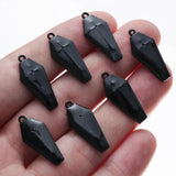 10Pcs Enamel Crosses Skull Charms for Jewelry Making Earring