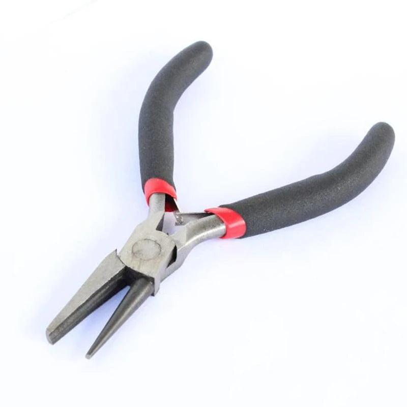 Multi-Type Anti-Slip Round Nose & Concave Pliers Kit for DIY Jewellery