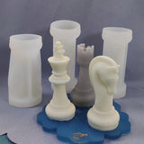 DIY Candle Silicone Chess Mold Resin Molds Aromatherapy Candle Soap Making