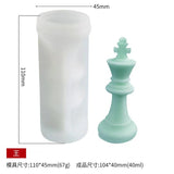 DIY Candle Silicone Chess Mold Resin Molds Aromatherapy Candle Soap Making