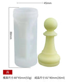DIY Candle Silicone Chess Mold Resin Molds Aromatherapy Candle Soap Making