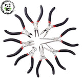 Jewelry Pliers Set DIY Needle Nose Wire Cutter Bent Nose Round Nose Flat Nose