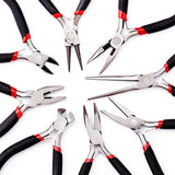 Jewelry Pliers Set DIY Needle Nose Wire Cutter Bent Nose Round Nose Flat Nose