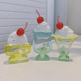 Geometry Sorbet Cup Mold for DIY Keychain Pendant