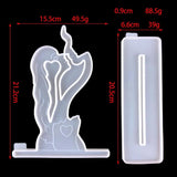 Love Ornament Silicone Mold DIY Love Table Decoration Resin Jewelry Making
