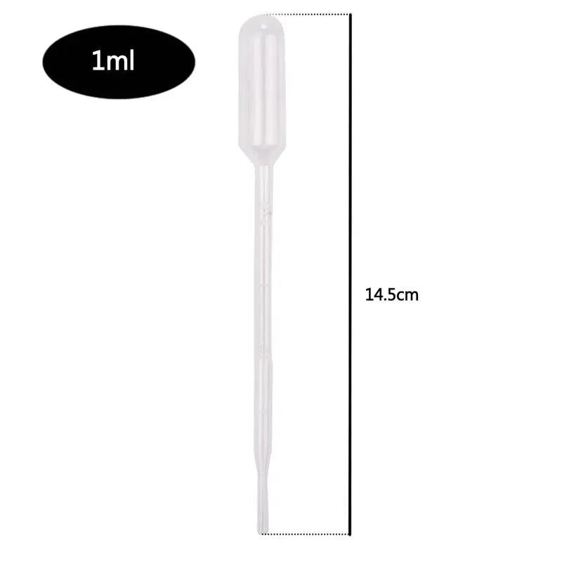 100pcs Plastic Dropper Pipettes 1ml/3ml DIY Resin Jewelry Tools
