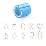 Geometric Shape Metal Epoxy Mold Traceless Tape for Jewelry Making