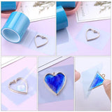 Geometric Shape Metal Epoxy Mold Traceless Tape for Jewelry Making