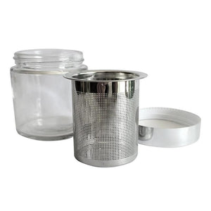 Glass Diamond Washing Cup Jewelry Cleaning Jar Watch Parts Cleaner
