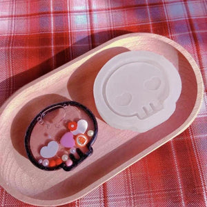 Silicone Resin Shaker Molds for DIY Pendant Charms Jewelry Making