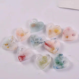 Heart Pendant Earrings Silicone Mold for Resin Casting Jewelry