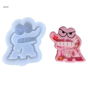 Quicksand Resin Casting Mold, Epoxy Pendant Molds, Animal Shapes