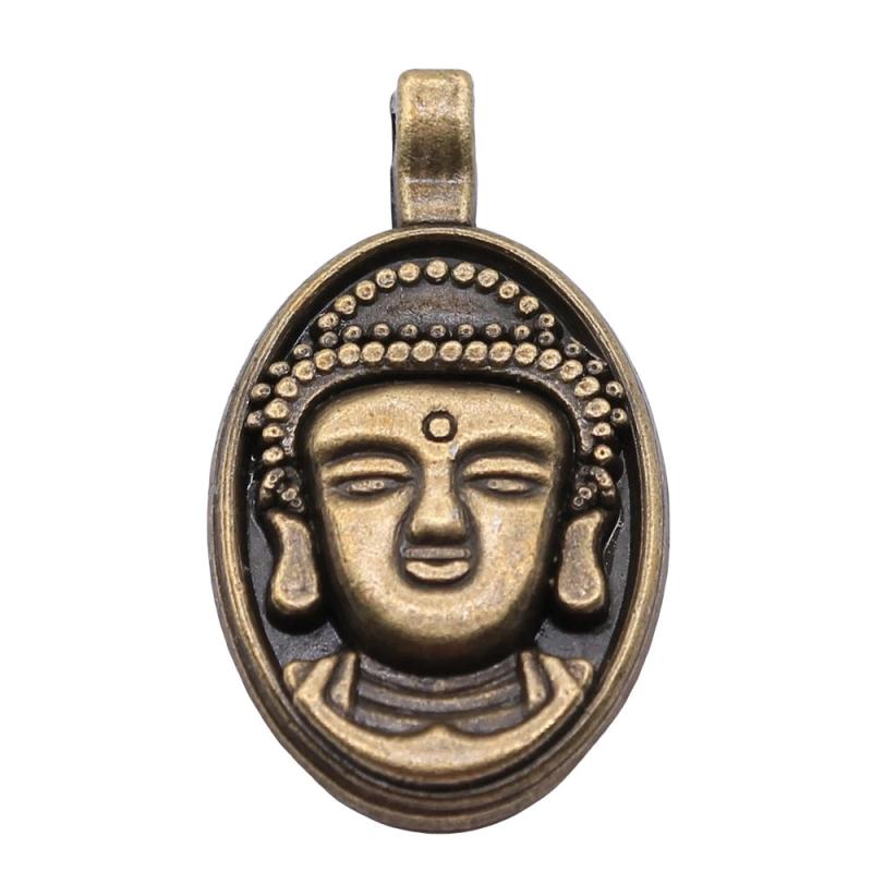 10pcs 32x18mm Buddha Charms Pendants For Jewelry Making