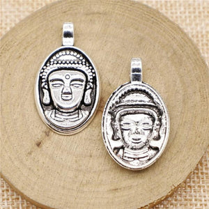 10pcs 32x18mm Buddha Charms Pendants For Jewelry Making