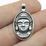 10pcs 32x18mm Buddha Charms Pendants For Jewelry Making