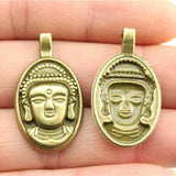 10pcs 32x18mm Buddha Charms Pendants For Jewelry Making