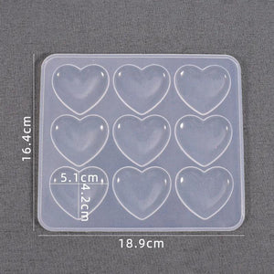 DIY Heart-Shaped Silicone Mold for Epoxy Resin