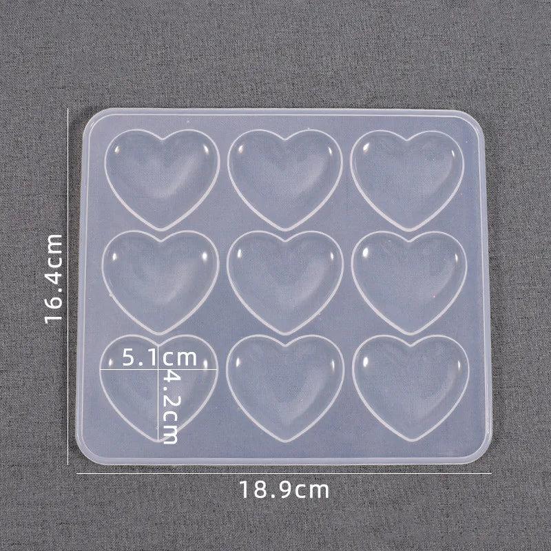 DIY Heart-Shaped Silicone Mold for Epoxy Resin