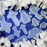 Angel Series Resin Shaker Mold for Pendant Keychain