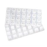 Cube Silicone Letter Beads for Jewelry Making Wrist Decor