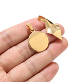 10pcs Steel Plated Mixed Shape Pendants for DIY Jewelry Making