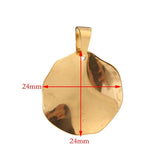 10pcs Steel Plated Mixed Shape Pendants for DIY Jewelry Making