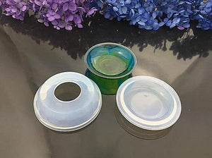 Silicone Geometric Plate Mold for Resin Jewelry Making