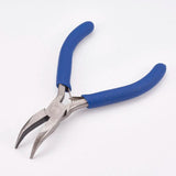 Carbon Steel Bent Nose Pliers for DIY Jewelry Making