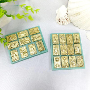 Craft Card Necklace Epoxy Resin Mold Earrings Pendant Silicone Mould