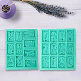 Craft Card Necklace Epoxy Resin Mold Earrings Pendant Silicone Mould