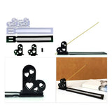 Hollow Heart Incense Holder Resin Molds