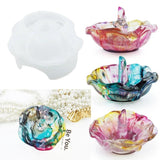 Rose Ring Holder Silicone Mold for Resin Art Jewelry Display