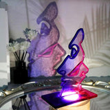 Heart Sign Mold with Stand Holder Set, Resin Mold for DIY Home Decor