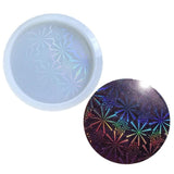 Holographic Snowflake Star Coaster Silicone Molds