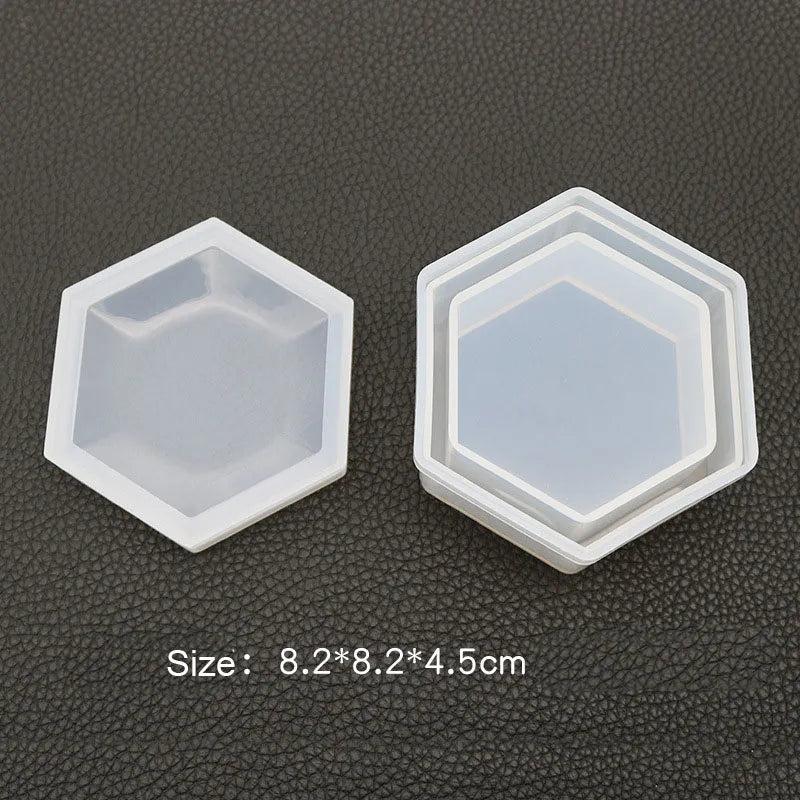 Silicone Jewelry Tool Storage Box for DIY UV Resin Molds Pendants