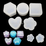 Silicone Jewelry Tool Storage Box for DIY UV Resin Molds Pendants