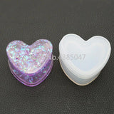 Silicone Jewelry Tool Storage Box for DIY UV Resin Molds Pendants